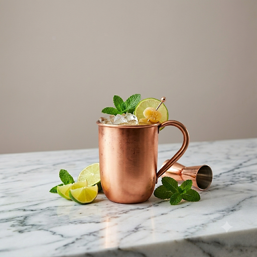 Smooth Copper Mug