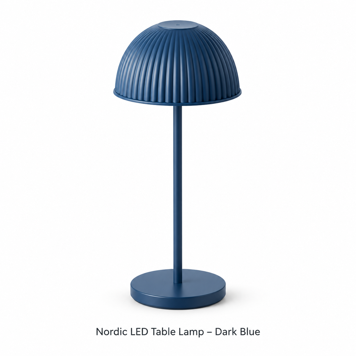 Nordic LED Table Lamp - Dark Blue