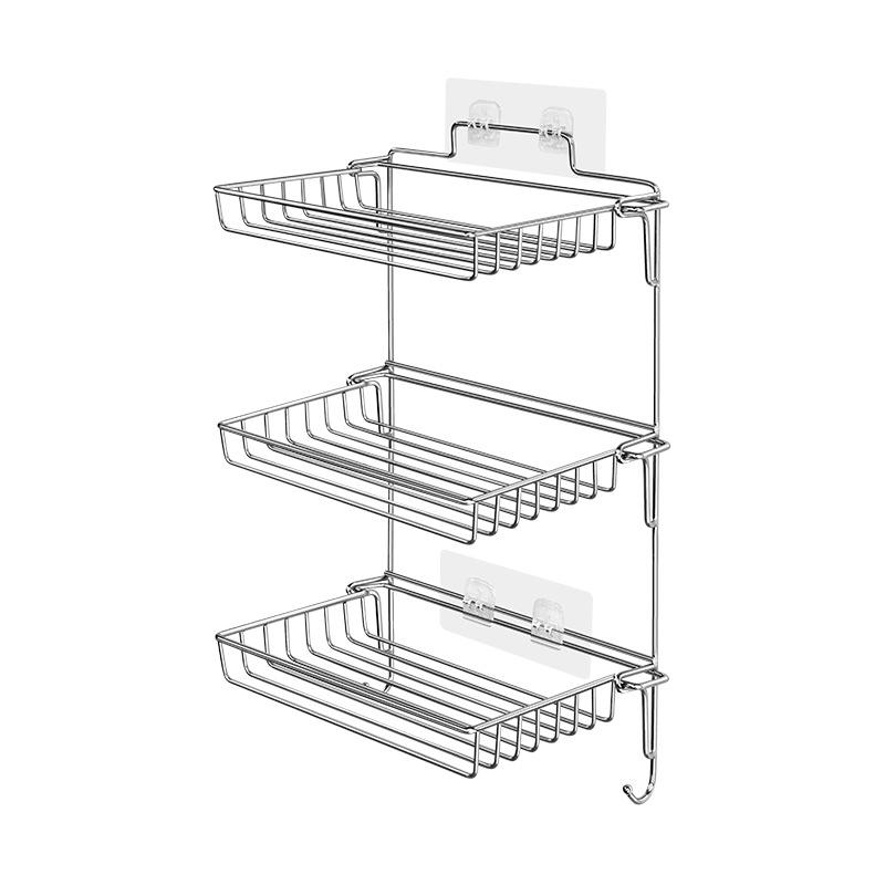 Wall Adhesive Kitchen Organizer Rack