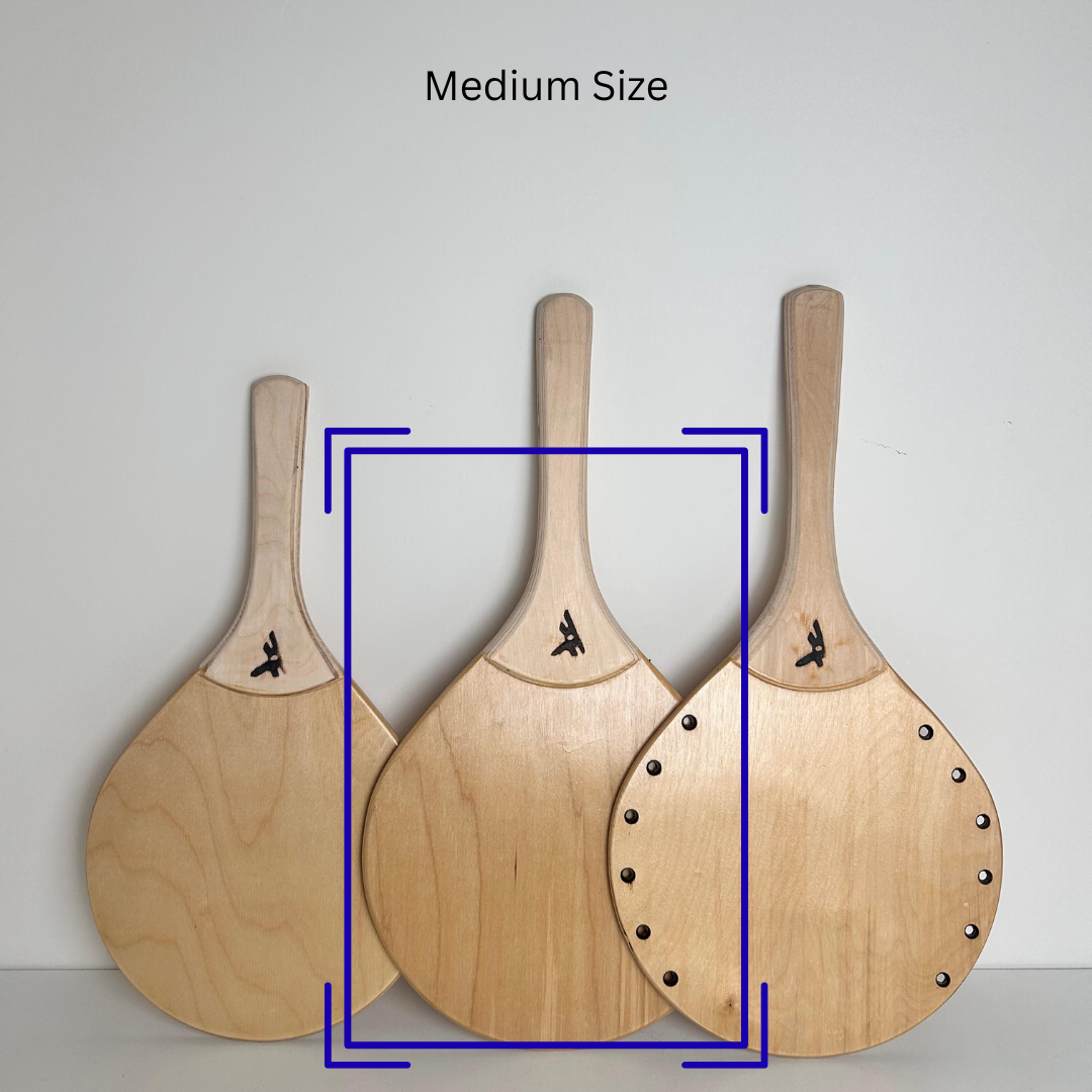 Wooden Racket for Beach Palet Sport - Medium Size