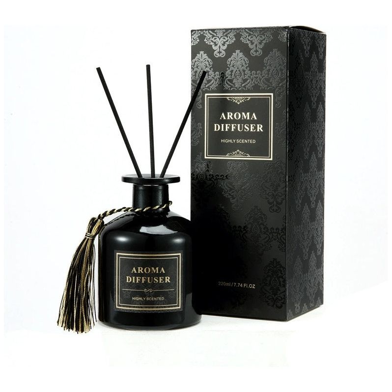 Amber Temptation Reed Diffuser - Luxury Tassel Edition - 200ml