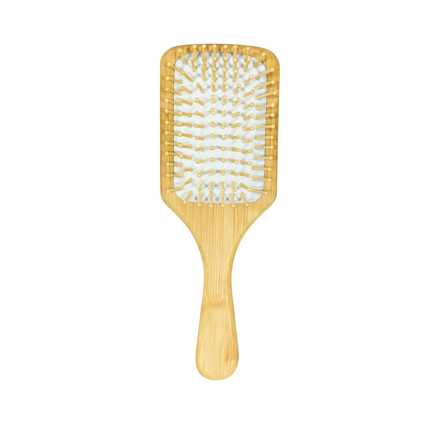 Bamboo Paddle Hair Brush – Gentle Detangling & Scalp Massage
