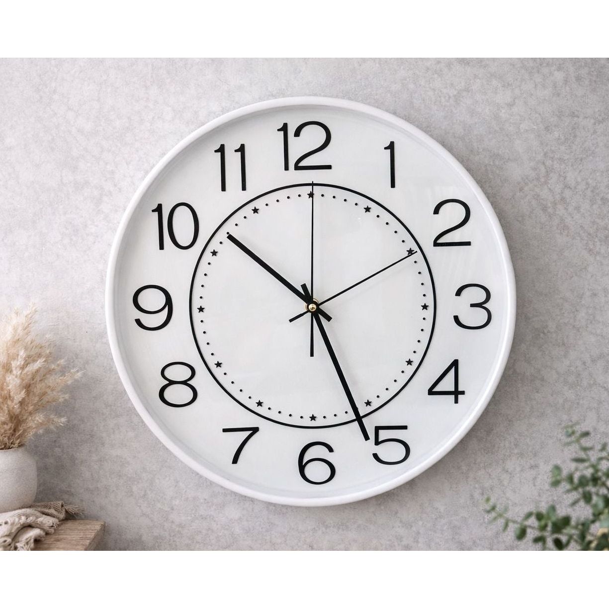 White Wall Clock
