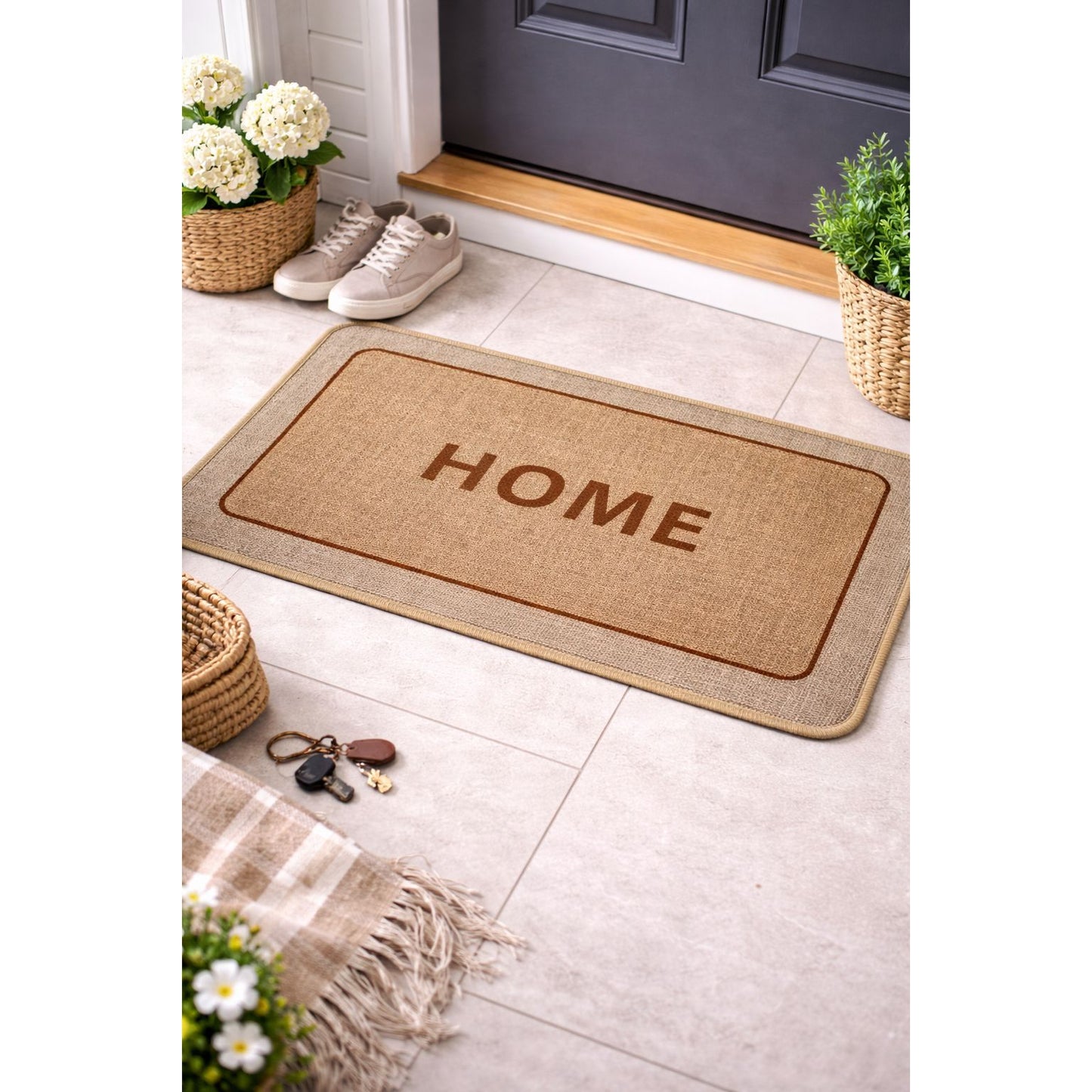 HOME Entrance Door Mat - 47x77cm