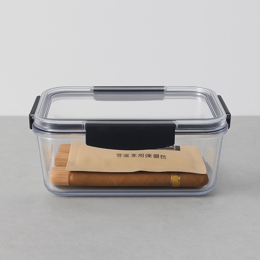 Airtight Humidor with Humidity Control
