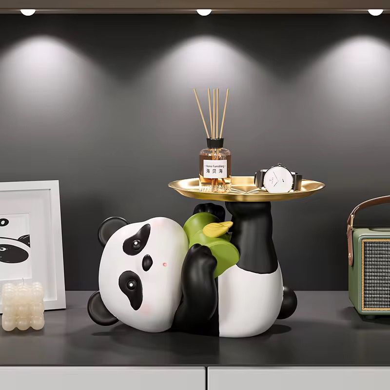 Panda Valet Tray Decorative Organizer