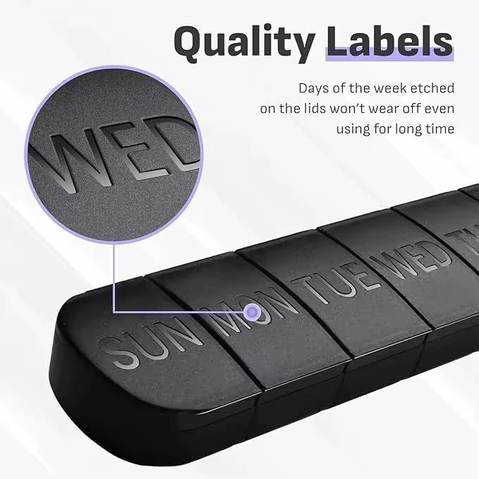 7 - Day Weekly Pill Organizer