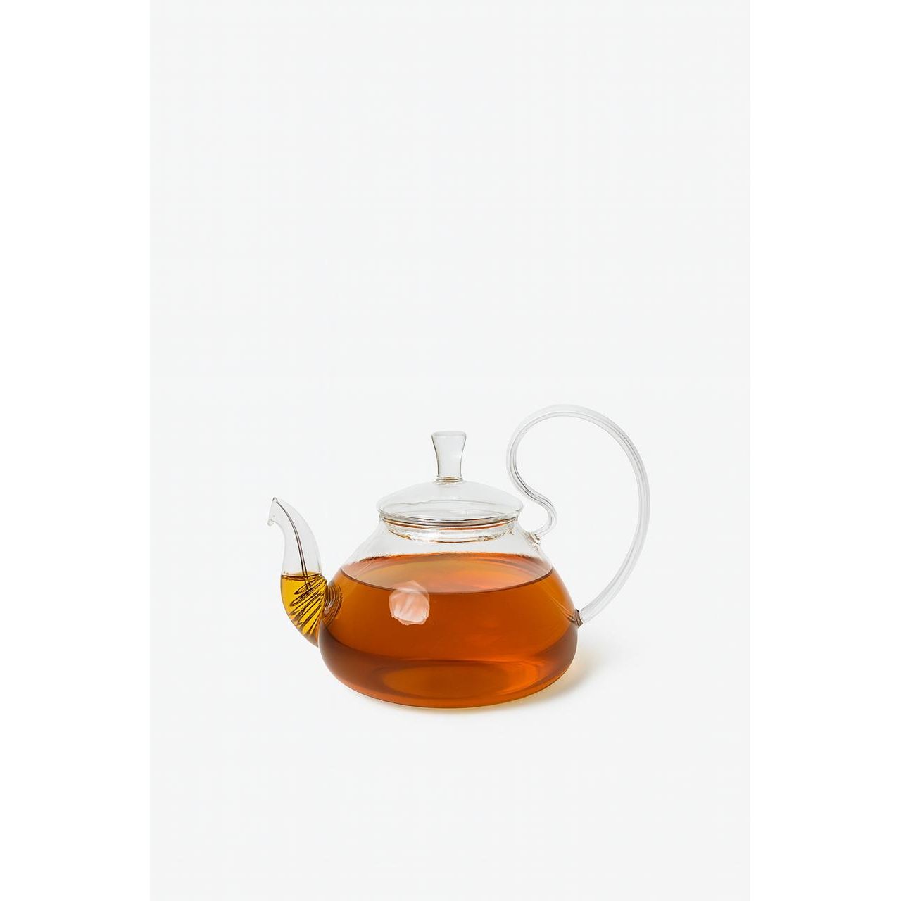 Clear Glass Teapot with Handle & Lid 800ml – Heat-Resistant Tea Pot