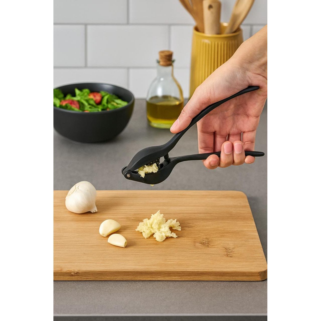 Aluminum Garlic Press