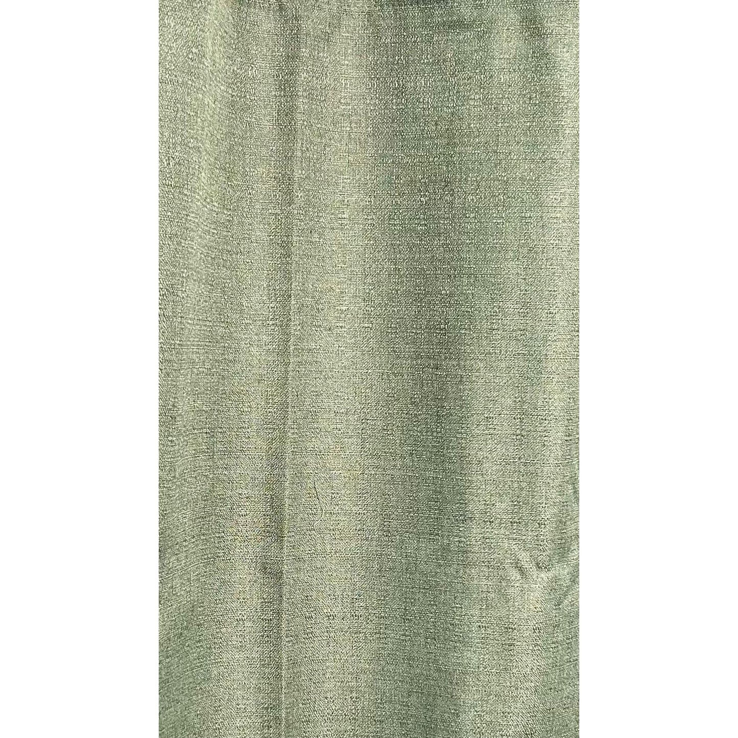 Green Curtain Plain Color - 140x265cm