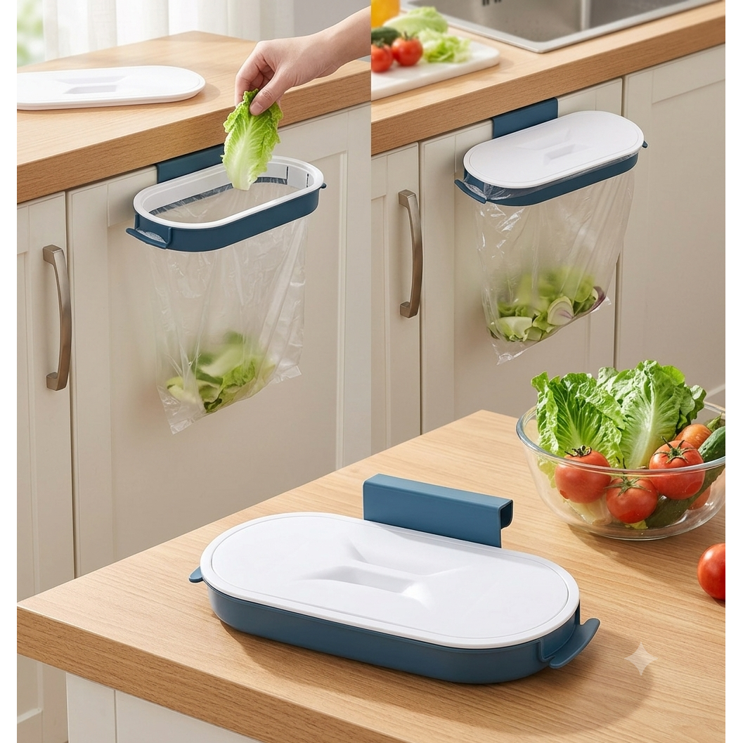 Hanging Kitchen Trash Bag Holder