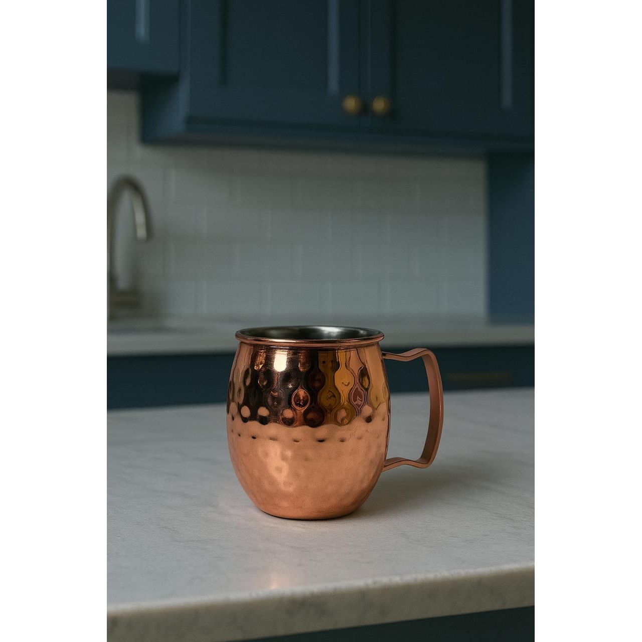 Hammered Copper Mug