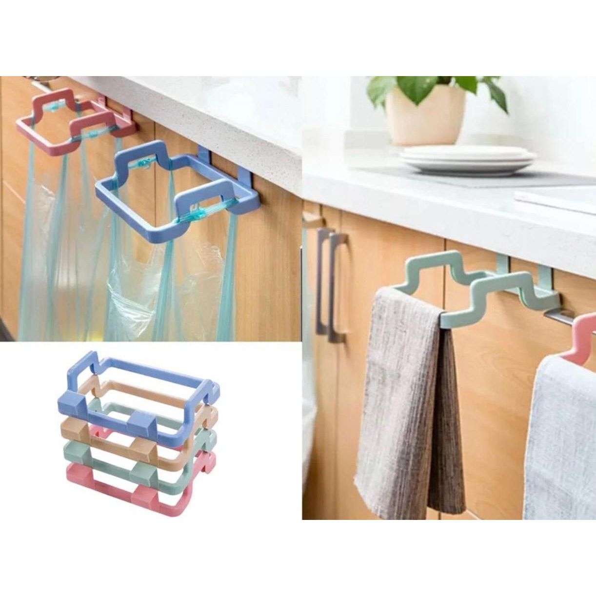 Over-the-Cabinet Multipurpose Hook Rack