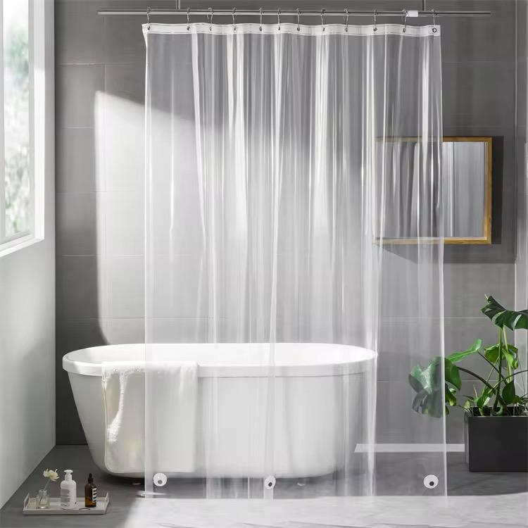 Stain & Soap Scum Resistant Shower Curtain Liner