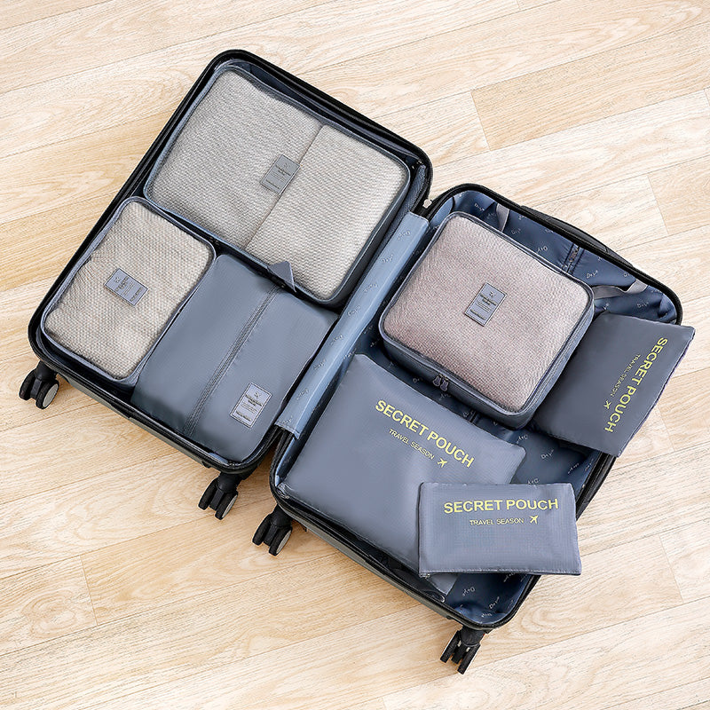 7-Piece Travel Organizer Packing Cubes Set