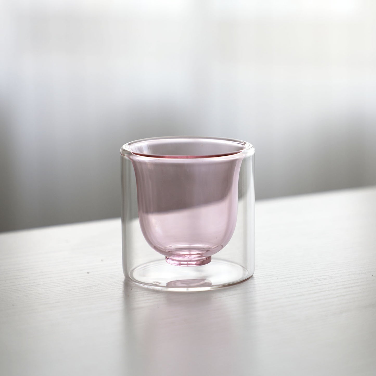 Pink Double Wall Espresso Glass - 70ml