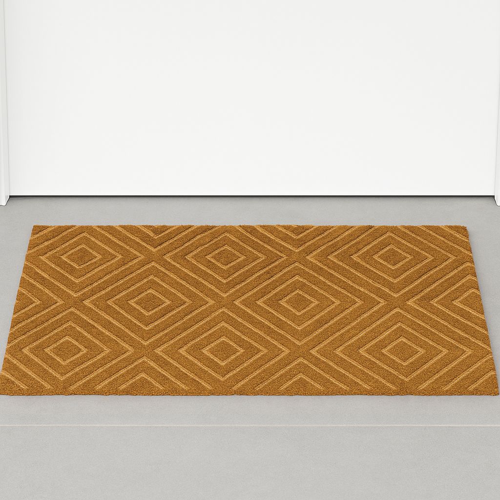 Diamond Geometric Doormat - 40x70cm