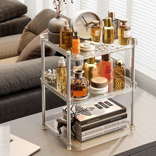 3-Layer Clear Acrylic Organizer Rack