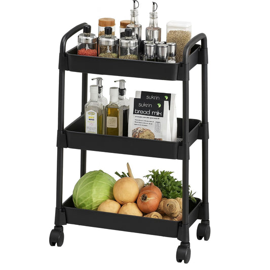 3-Tier Rolling Storage Cart