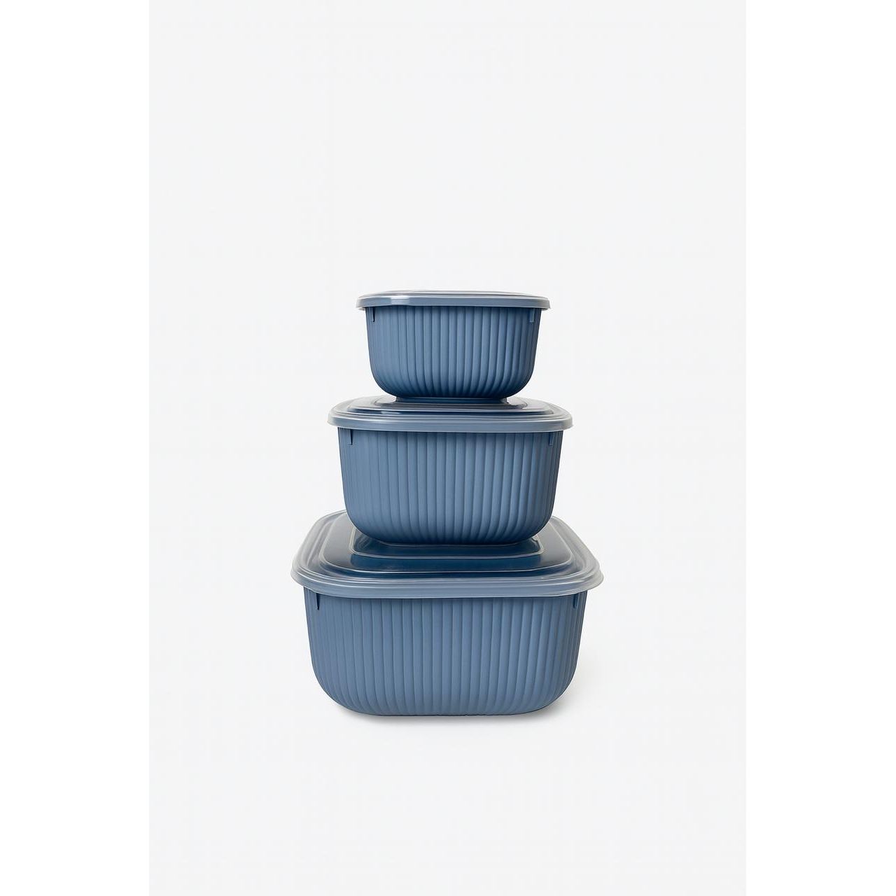 Set of 3 Food Storage Containers with Lids