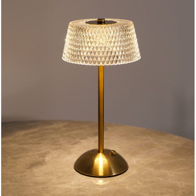Crystal Glow Luxe Table Lamp