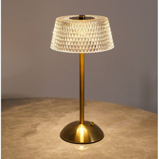Crystal Glow Luxe Table Lamp