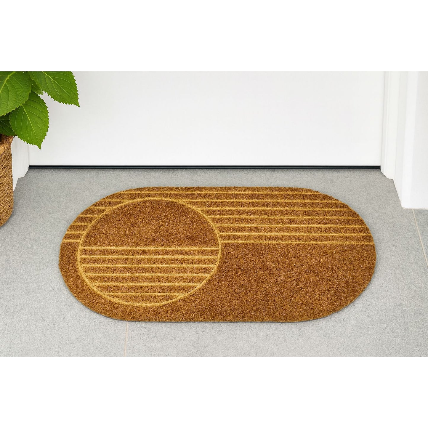 Oval Doormat - 44x74cm