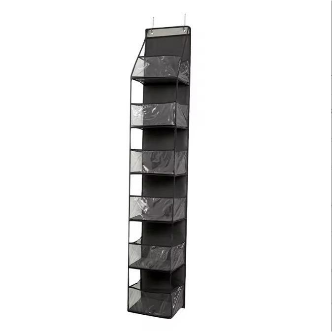 Hanging Closet Organizer - 6 Tier Foldable Storage Shelves