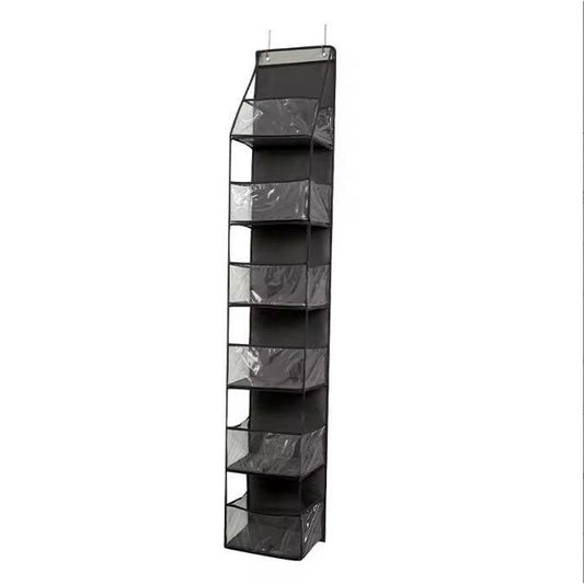 Hanging Closet Organizer - 6 Tier Foldable Storage Shelves