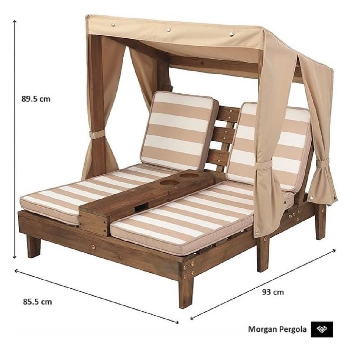 Mini Resort Double Chaise - Beije