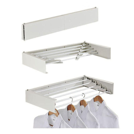 Pull-Out Wall Laundry Rack