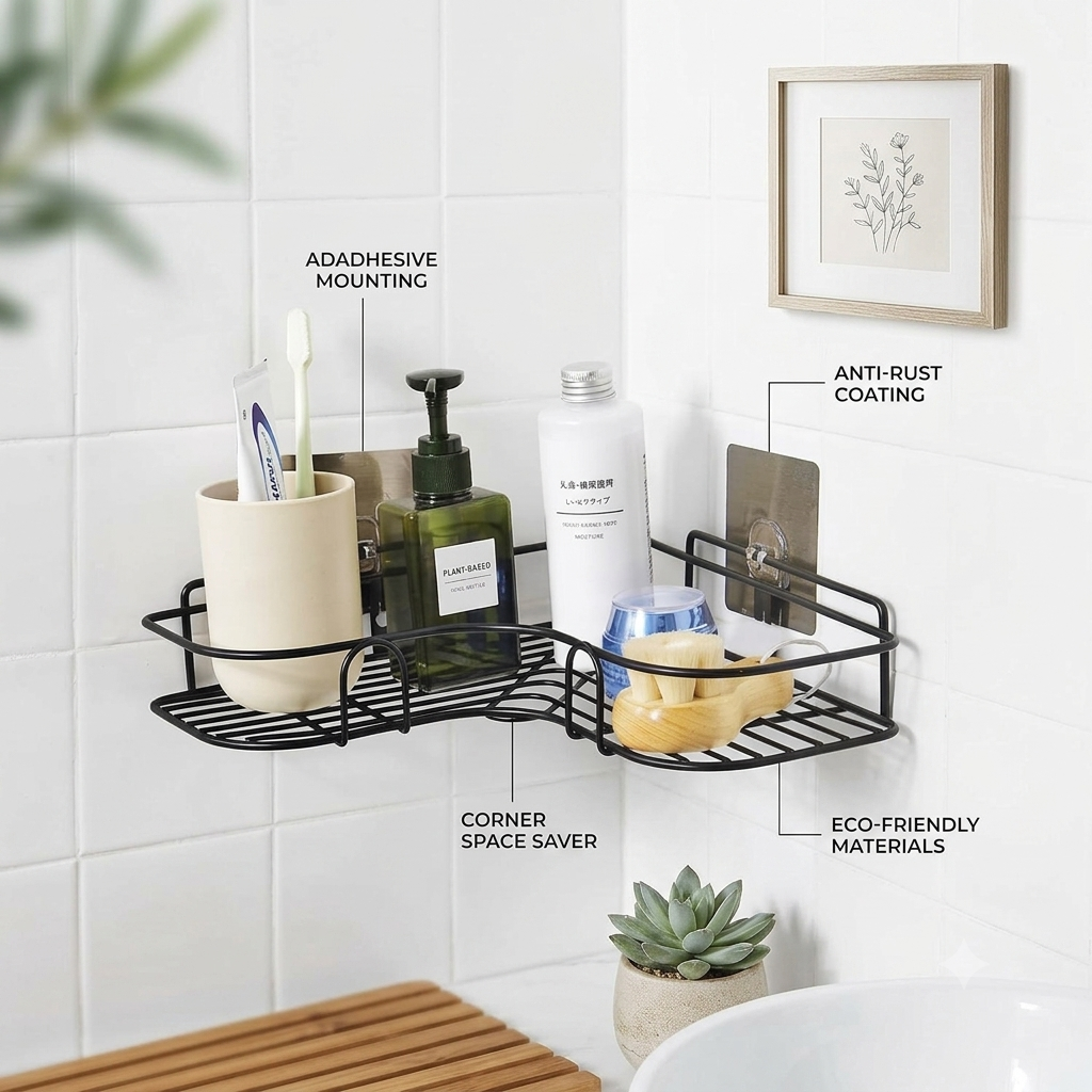 Bathroom Corner Storage
