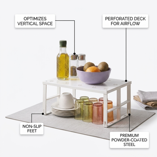 Countertop Kitchen Shelf Organizer