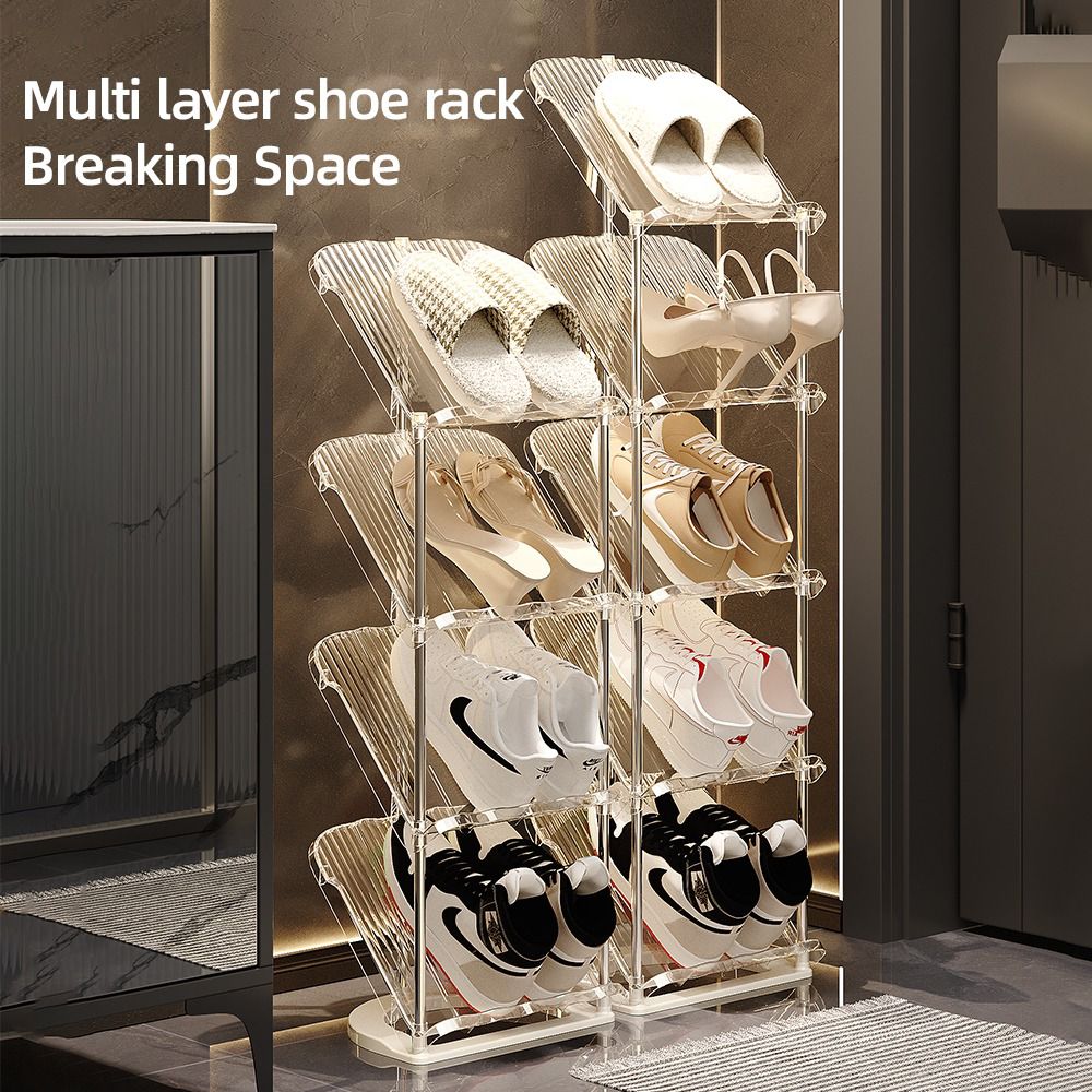 5-Layer Vertical Shoe Organizer Rack