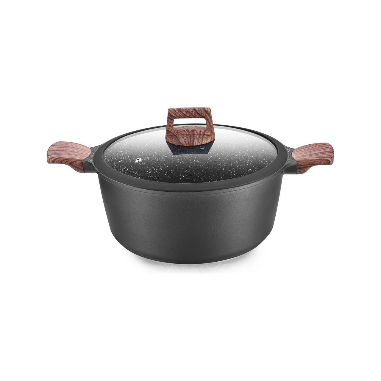 Granite Cookware Set BLACK - 8 PCS