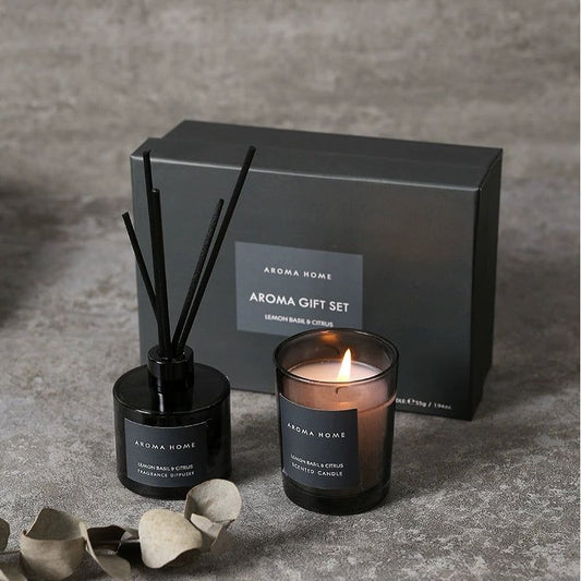 Home Aroma Set - Lemon Basil & Citrus