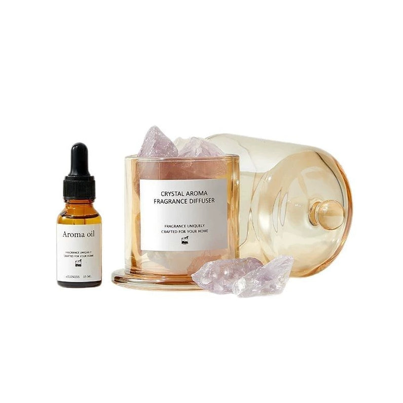 Crystal Aroma Fragrance Diffuser - Blackberry, Rose & Oud