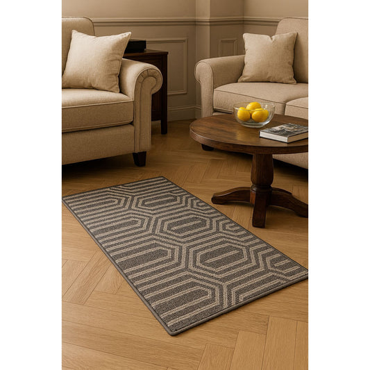 Indoor Floor Mat with Geometric design - 50x80cm