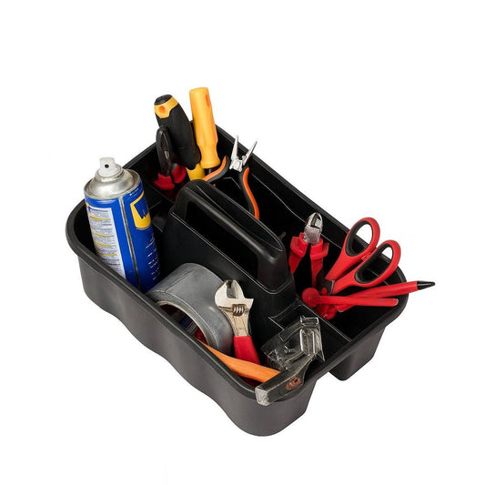 Portable Under Sink Storage Caddy with Handle-