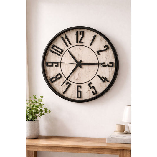 Vintage Roman Design Wall Clock