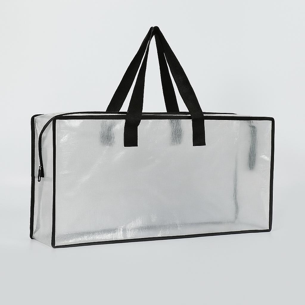 Heavy-Duty TRANSPARENT Waterproof Storage Bag - Large Capacity