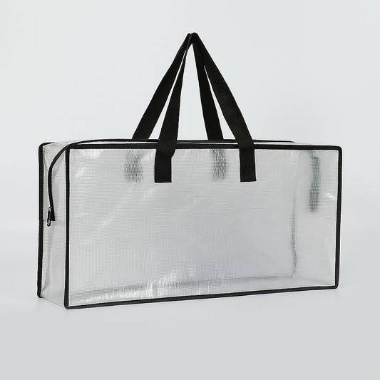 Heavy-Duty TRANSPARENT Waterproof Storage Bag - Large Capacity