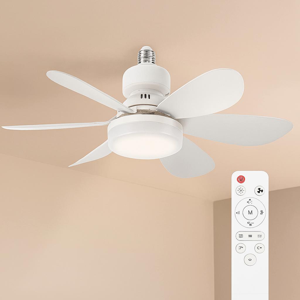 Modern 2-in-1 Ceiling Fan with Led light & Remote Control