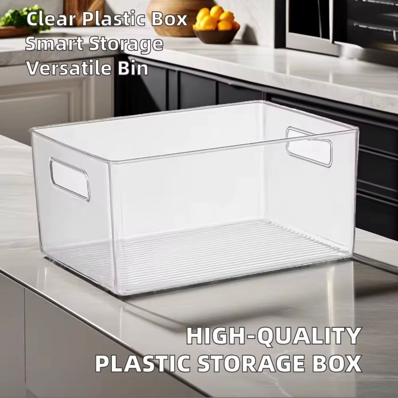 Transparent Organizer With Handles