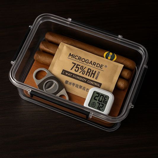 Airtight Humidor with Humidity Control