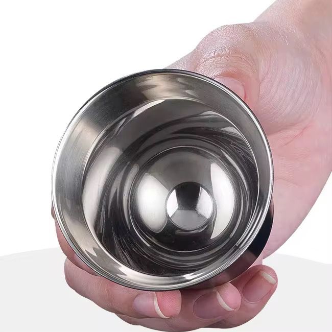 80ml Stainless Steel Espresso Cup - Black