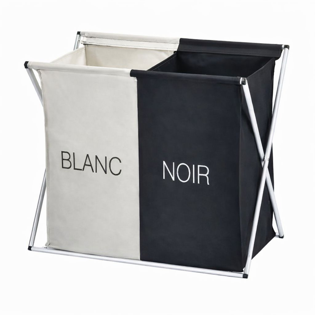 Double Compartment Laundry Sorter