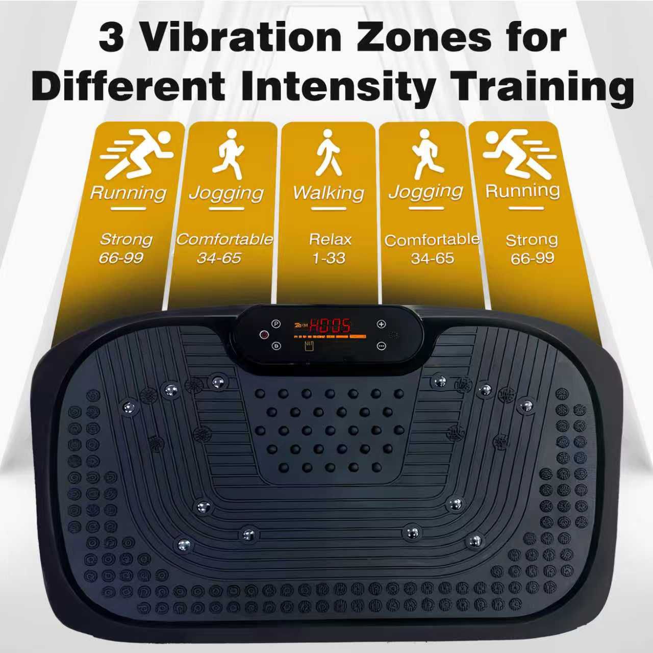 Vibration Fitness Platform with Adjustable Modes