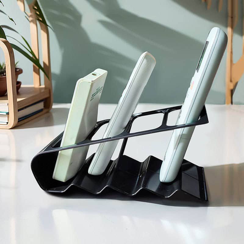 Remote Control Stand  Organizer - Black