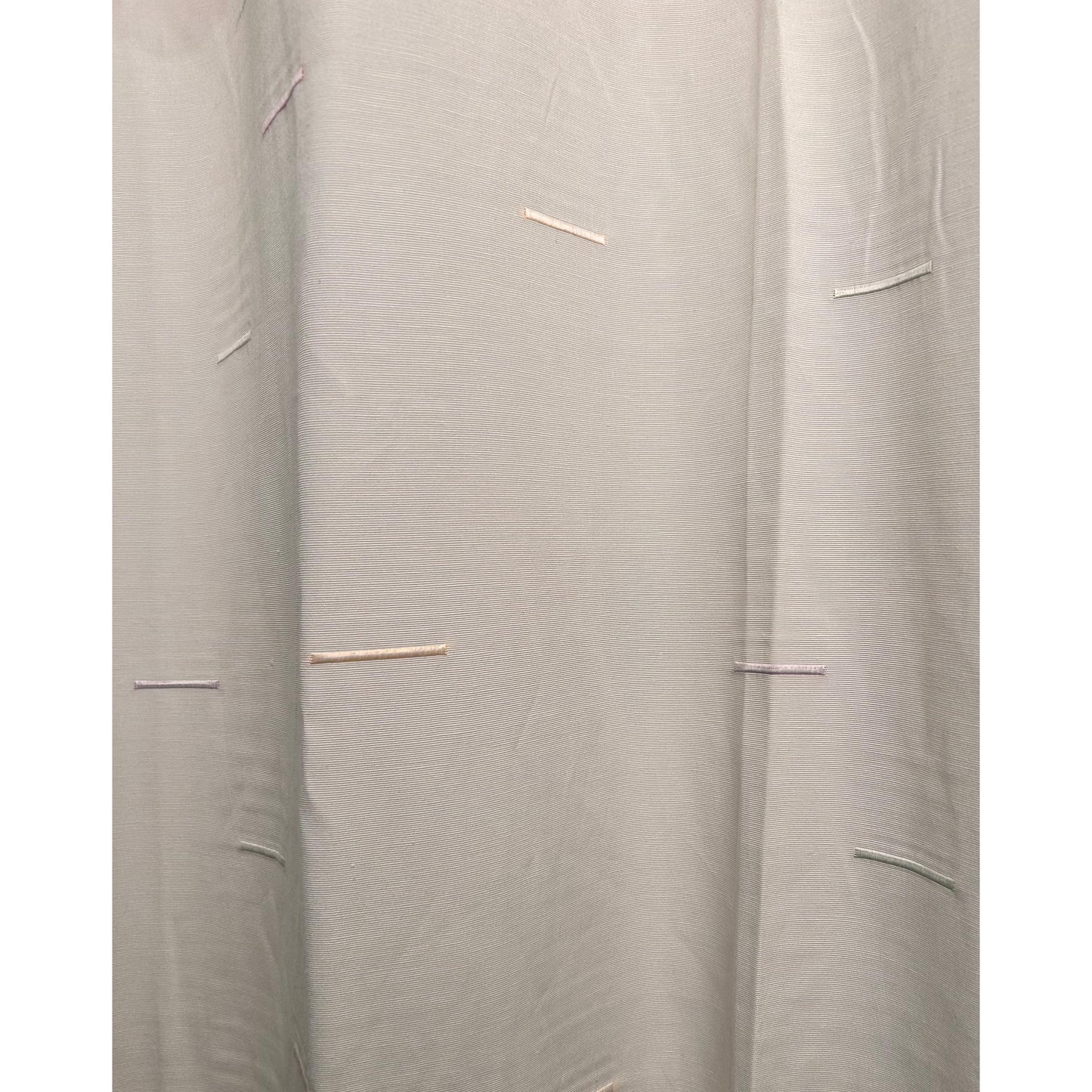 Beige Curtain with Thin Horizontal lines - 140x265cm